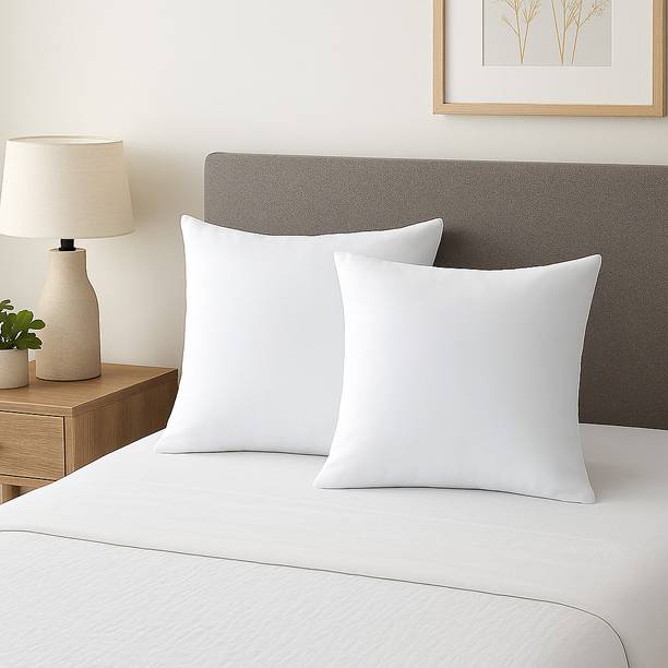 Stylo Home Decor Cushion Microfibre Solid Cushion Pack of 2