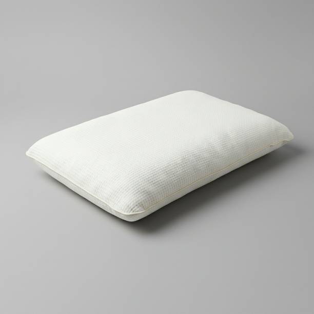 Sleepwell Foam Sleeping Pillow Pack of 1 Geometric Fitrest, Ergonomic Neck & Head Support for Everyday Comfort (25x15)