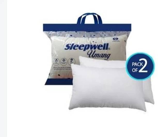 Sleepwell Microfibre Polka Sleeping Pillow Pack of 2