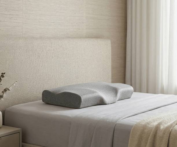 Kgiconic Mattress Company Memory Foam Sleeping Pillow Pack of 1 Solid