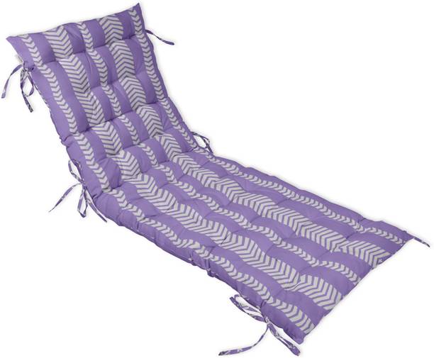Vargottam Polyester Fibre Geometric Chair Pad Pack of 1
