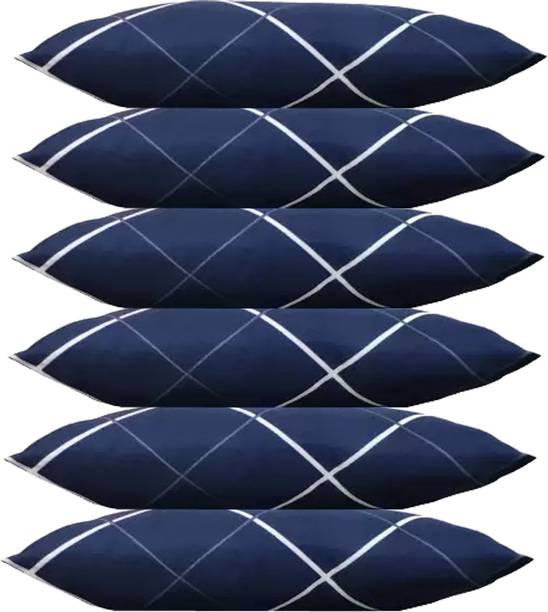 BHEBHA Microfibre Abstract Sleeping Pillow Pack of 6
