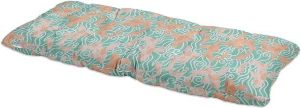Vargottam Polyester Fibre Floral Chair Pad Pack of 1