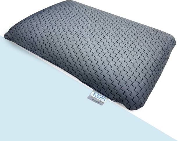 Sleepsia Memory Foam Sleeping Pillow Pack of 1 Solid Orthopedic Cervical Pillow for Neck Pain Relief - Orthopedic