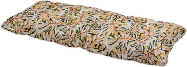 Vargottam Polyester Fibre Nature Chair Pad Pack of 1