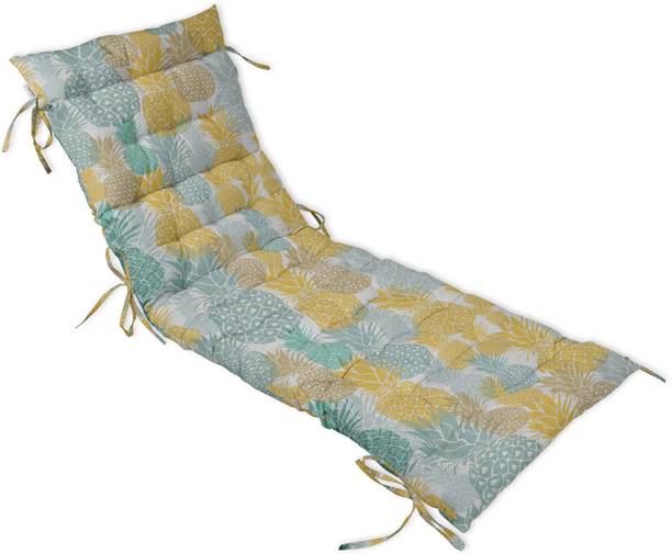 Vargottam Polyester Fibre Fruits Chair Pad Pack of 1