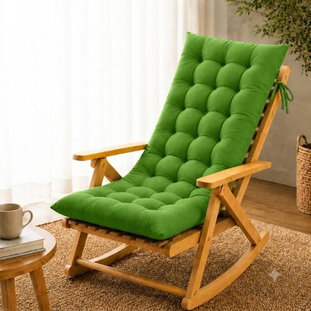 KYNE Cotton Chair Pad Pack of 1 Solid Soft Support Rocking Cushion Series