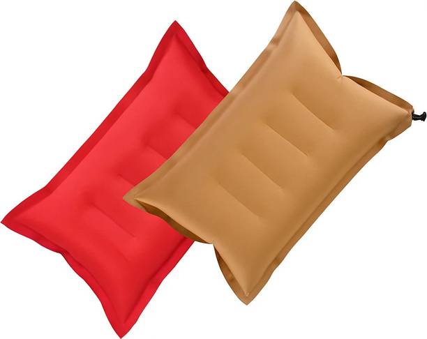 NRUTVA CREATION 2023 Air Solid Travel Pillow Pack of 2