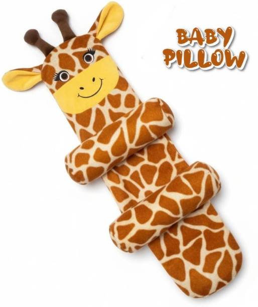 GRIP GOLD Cotton Baby Pillow Pack of 1 Animals Baby Neck Pillow