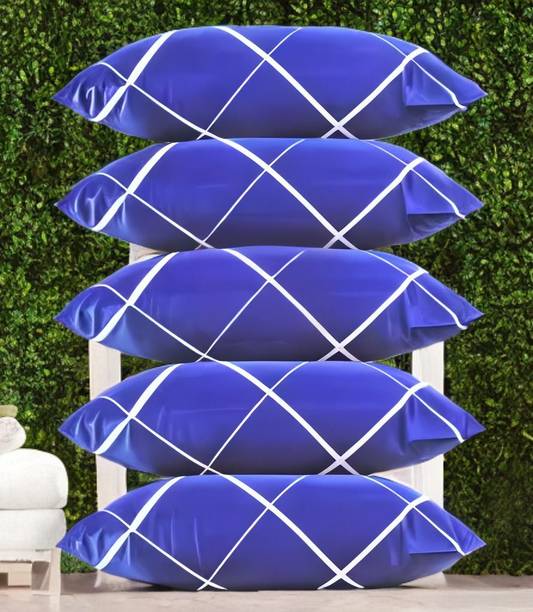 Urmila Creation Microfibre Sleeping Pillow Pack of 5 Solid LUXURY