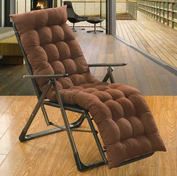 Zenvio Microfibre Chair Pad Pack of 1 Solid