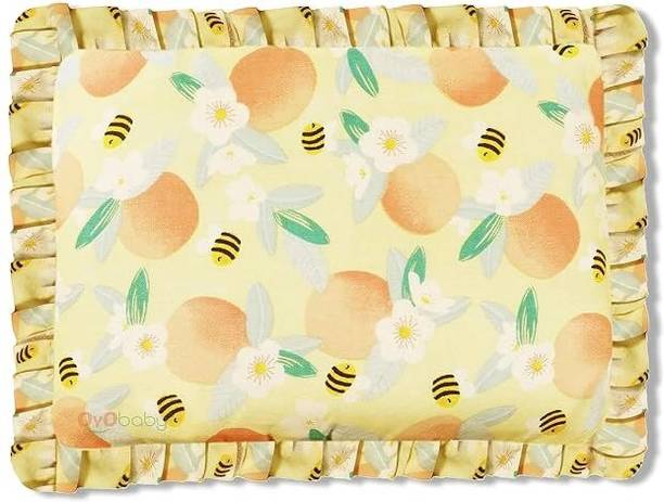 Oyo Baby Mustard Seeds Baby Pillow Pack of 1 Floral, Nature Rai Pillow Baby Head Shaper Pillow, Rai Takiya,