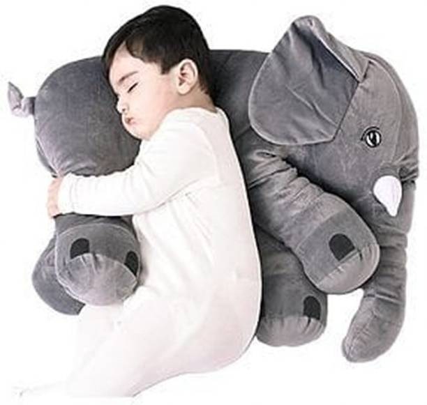 DearJoy Baby Elephant Pillow (Grey)  - 45 cm