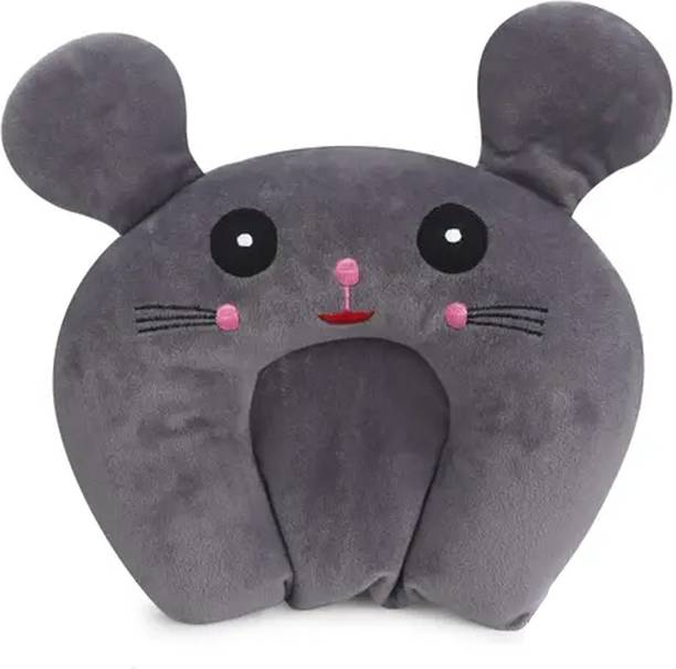 Momease Polyester Fibre, Mustard Seeds Baby Pillow Pack of 1 Toons & Characters