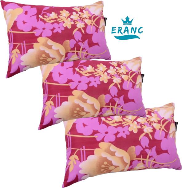 VILLAGERS FLORAL X Cotton Floral Sleeping Pillow Pack of 3