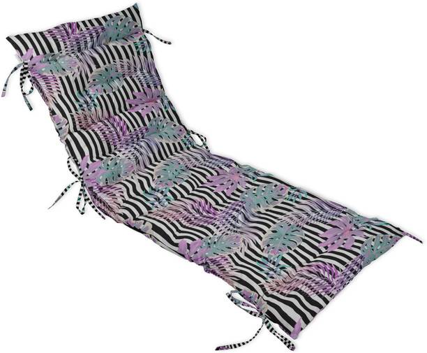Vargottam Polyester Fibre Nature Chair Pad Pack of 1