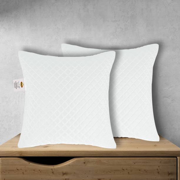 adbeni Microfibre Solid Cushion Pack of 2