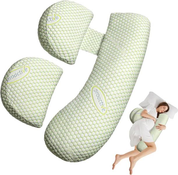 CozyCrest Memory Foam Pregnancy Pillow Pack of 1 Solid Pregnancy Pillows for Sleeping