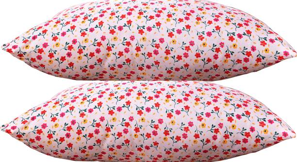 STOMIA Polyester Fibre Floral Sleeping Pillow Pack of 1
