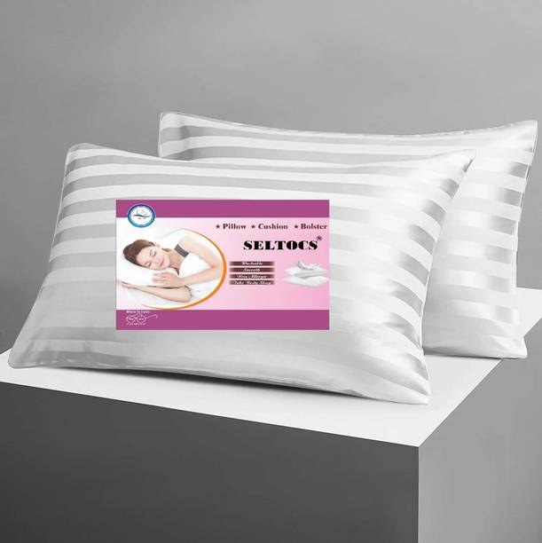 Seltocs Luxuary Microfibre Solid Sleeping Pillow Pack of 2