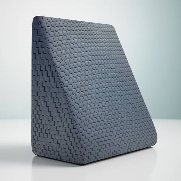 Sleepsia Memory Foam Orthopaedic Pillow Pack of 1 Solid Leg Elevation Wedge Pillow Cushion for Back Support | Post Surgery, Neck Support