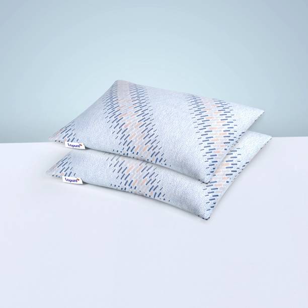 Livpure Smart Microfibre Sleeping Pillow Pack of 2 Solid
