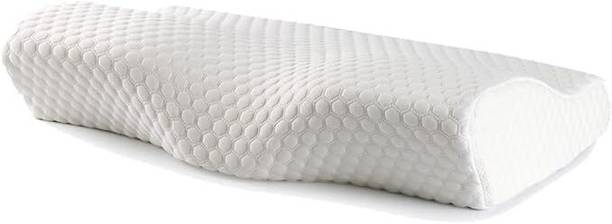 manshav Memory Foam Orthopaedic Pillow Pack of 2 Solid