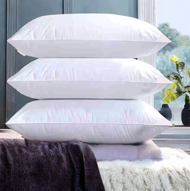 Urmila Creation Microfibre Sleeping Pillow Pack of 3 Solid LUXURY