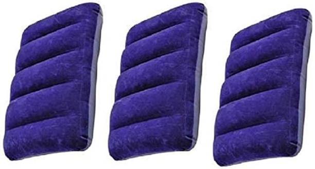 Maune Hub Air Travel Pillow Pack of 3 Solid