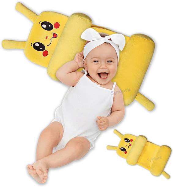 Synlark Polyester Fibre Baby Pillow Pack of 1 Animals Pillow