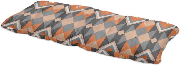 Vargottam Polyester Fibre Geometric Chair Pad Pack of 1