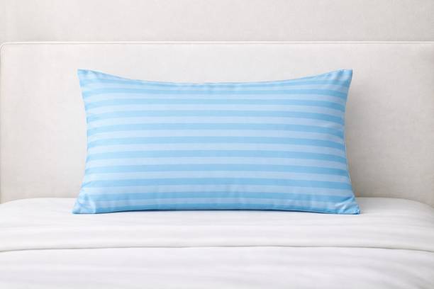 YandAM Cotton Sleeping Pillow Pack of 1 Stripes YandAM