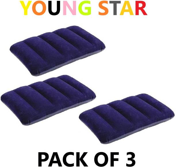YOUNG STAR Air Travel Pillow Pack of 3 Stripes