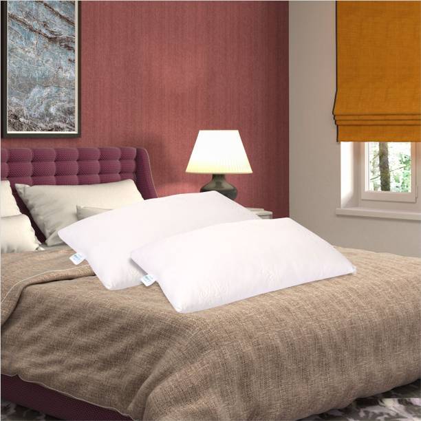 ORGANIC SLEEP Latex Solid Sleeping Pillow Pack of 2