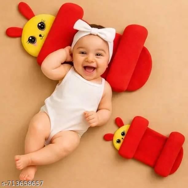 Babesite Microfibre Baby Pillow Pack of 1 Animals Baby Neck Pillow