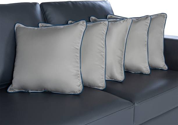 Wakefit 16"x16" माइक्रोफाइबर ठोस कुशन 5 का पैक