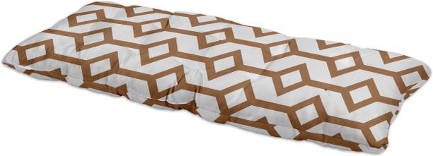 Vargottam Polyester Fibre Geometric Chair Pad Pack of 1