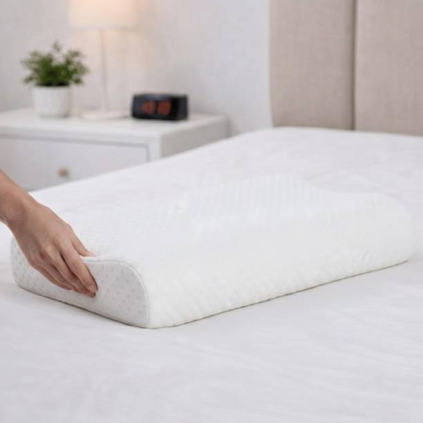 Kgiconic Mattress Company Memory Foam Sleeping Pillow Pack of 1 Solid