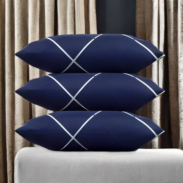 Urmila Creation Microfibre Sleeping Pillow Pack of 3 Solid LUXURY