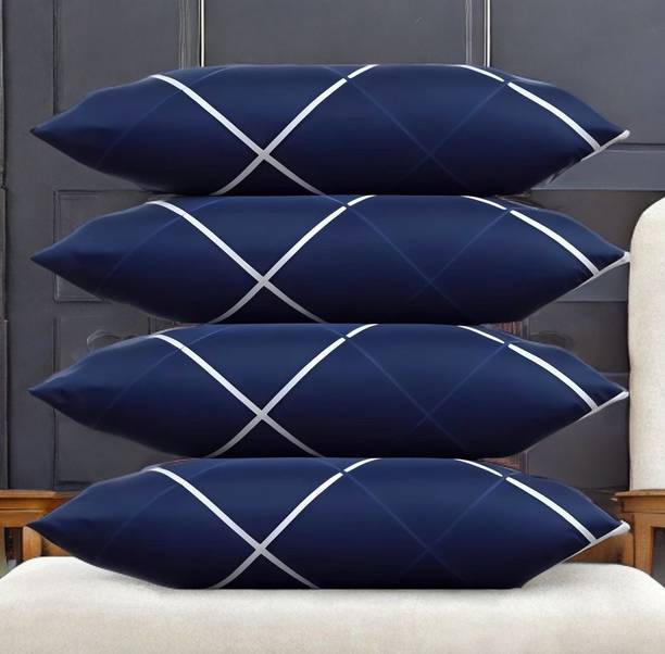 Urmila Creation Microfibre Sleeping Pillow Pack of 4 Solid LUXURY