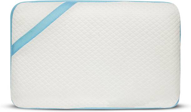 Flipkart Perfect Homes Memory Foam Orthopaedic Pillow Pack of 1 Solid Mattresses Orthopaedic Memory Foam Pillow for Neck & Spine Support