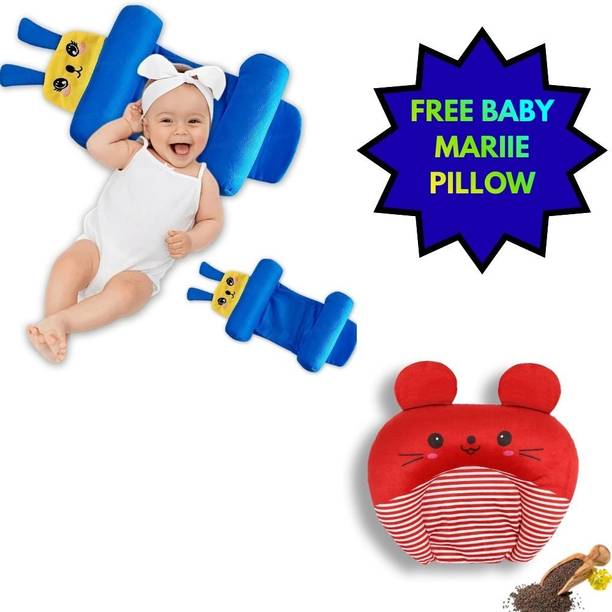 GRIP GOLD Polyester Fibre Baby Pillow Pack of 1 Animals Baby Neck Pillow