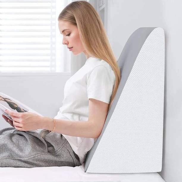 HOMBOX Foam Orthopaedic Pillow Pack of 1 Solid Bed Wedge