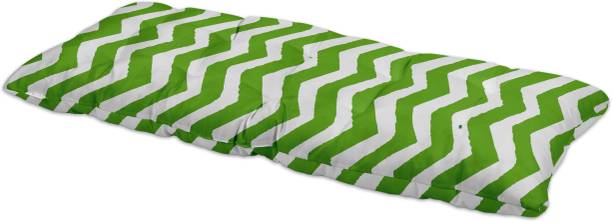 Vargottam Polyester Fibre Stripes Chair Pad Pack of 1