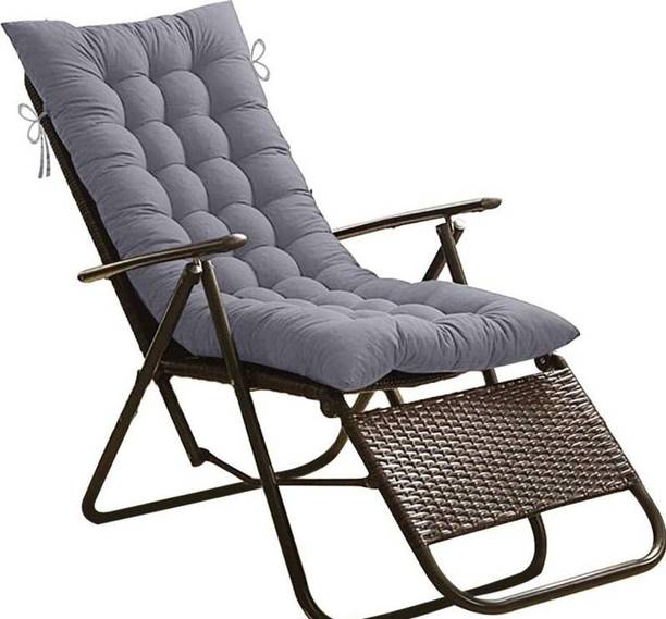 Femesta Cotton Solid Chair Pad Pack of 1