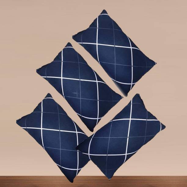 STOMIA Pack Of 4 pillows Polyester Fibre Solid Sleeping Pillow Pack of 4