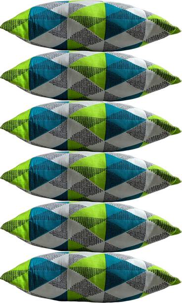 STOMIA Microfibre Abstract Sleeping Pillow Pack of 6