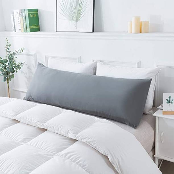 Sleepsia UltraSoft Body Pillow - Full Length Support for Side Sleepers, Pregnancy, - Microfibre Solid Body Pillow Pack of 1