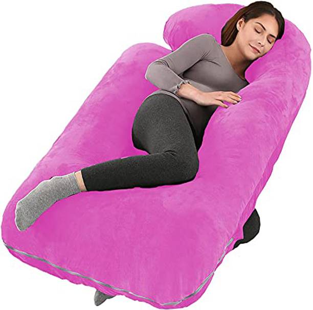 SIROKI BOND Microfibre Pregnancy Pillow Pack of 1 Solid