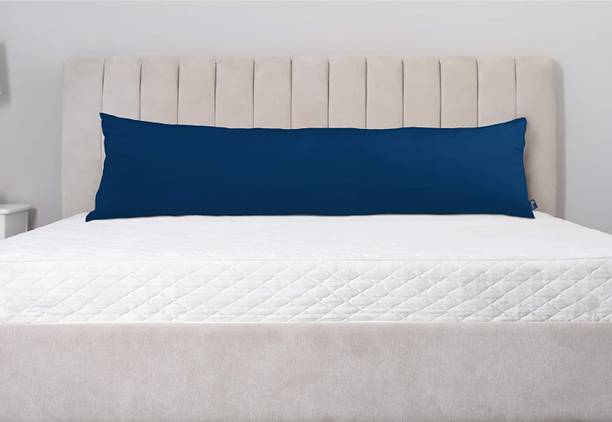 THE WOOD WHITE INDIA Pillow for Sleeping. 18 x 54 inch, Long Pillow, Pregnancy Pillow. Microfibre Solid Body Pillow Pack of 1